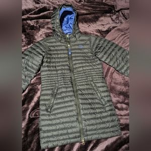 Girls LL Bean Hooded coat Ultralight 650 Down Coat